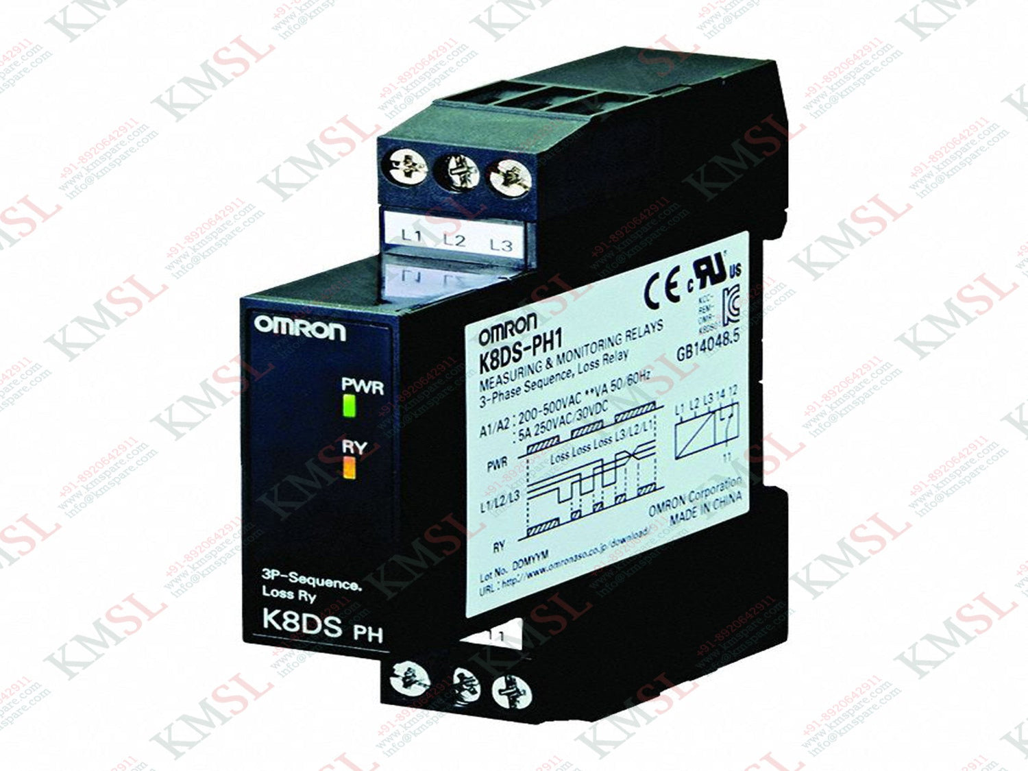 K8DS-PH1 Omron Monitoring Relay – Industrial Control Relay | KMSPARE
