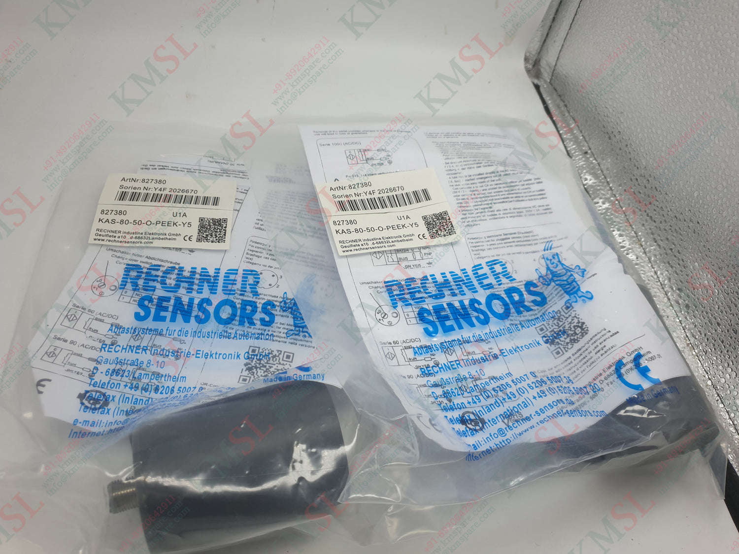 KAS-80-50-O-PEEK-Y5 Rechner Capacitive Sensor – Industrial Sensor | KMSPARE
