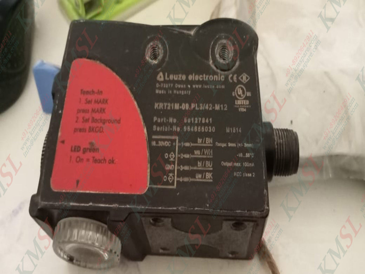 KRT21M-00.PL3.42-M12 LEUZE Contrast Sensor – Industrial Sensor | KMSPARE