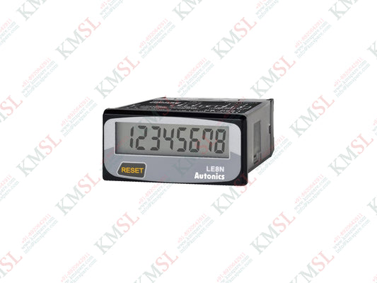 Autonics LCD Display Digital Timers, LE8N-BV-L Autonics