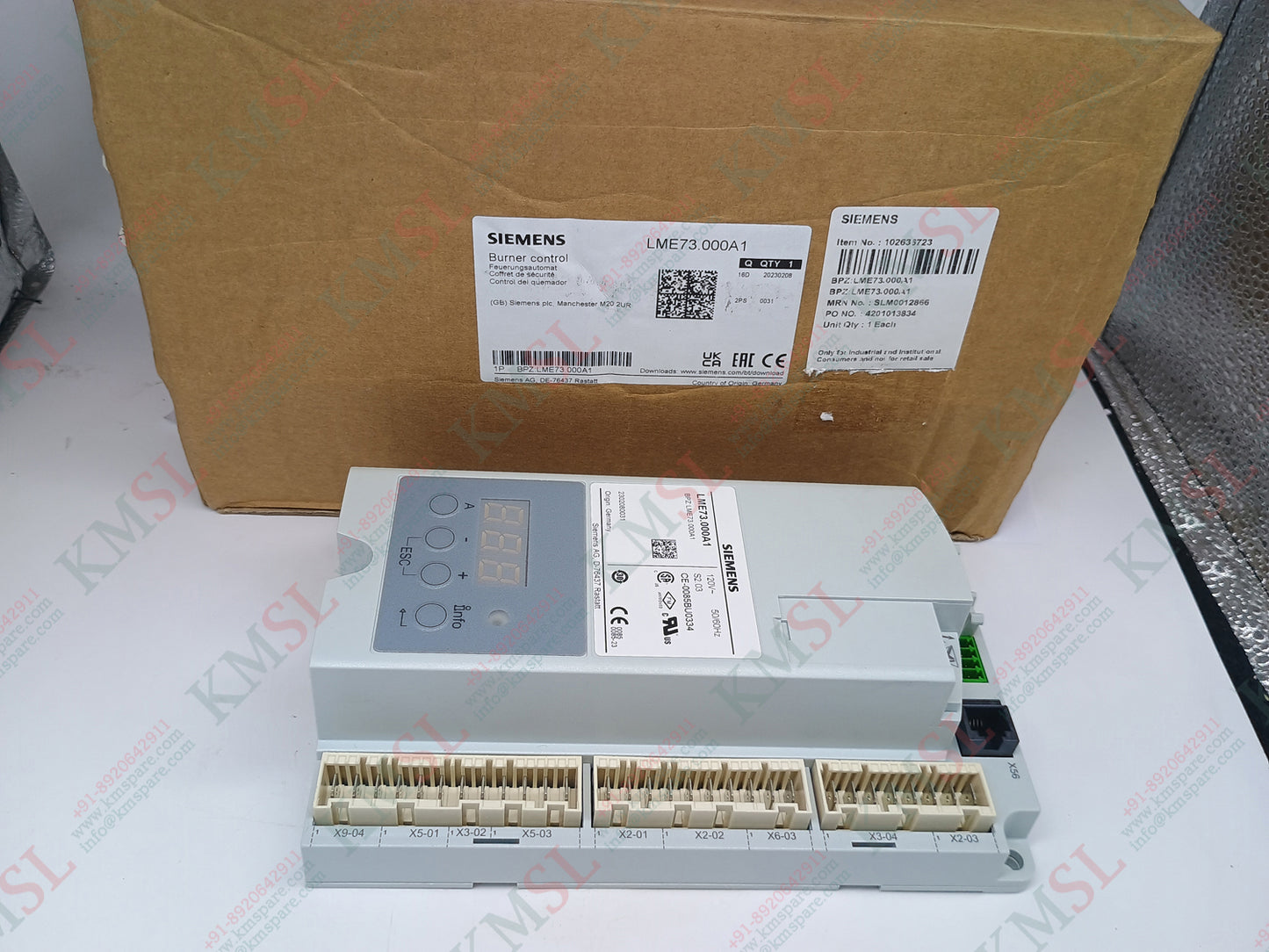 LME73.000A1 Siemens Burner Controller – Industrial Automation | KMSPARE