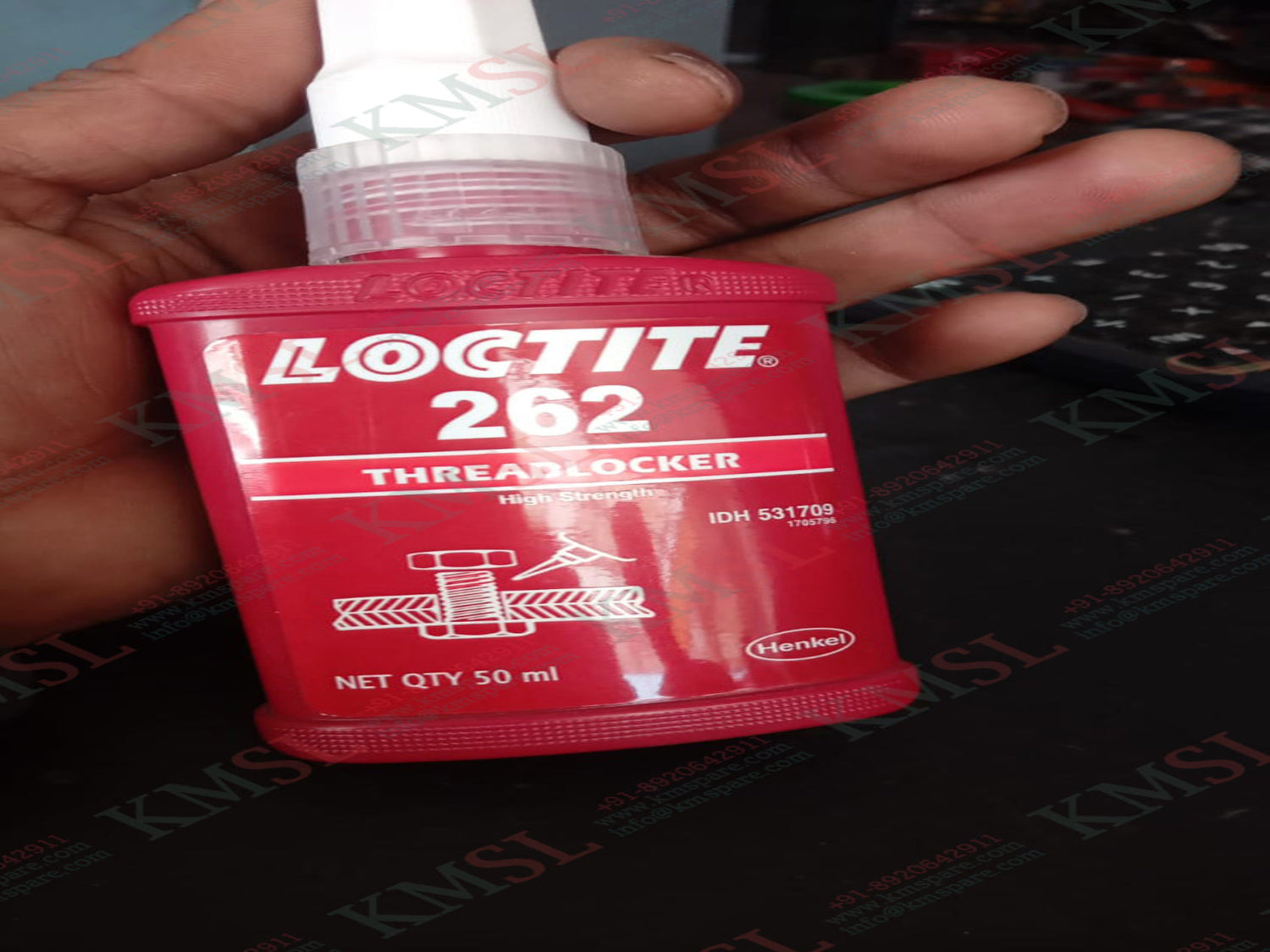 LOCTITE-262 Red Adhesive – KMSPARE Link Pvt Ltd