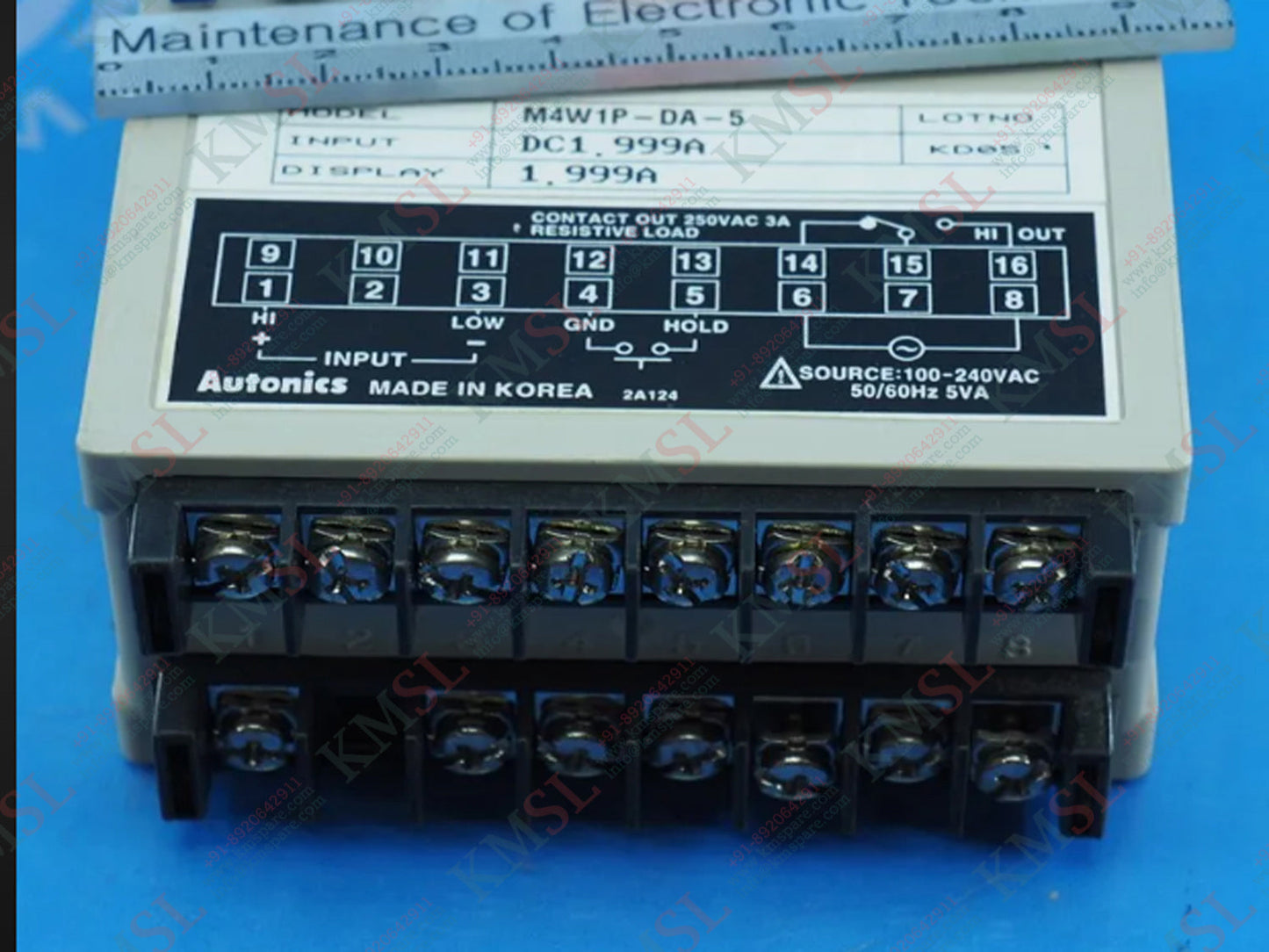 M4W1P-DA-5 Autonics Digital Ammeter – Industrial Automation | KMSPARE