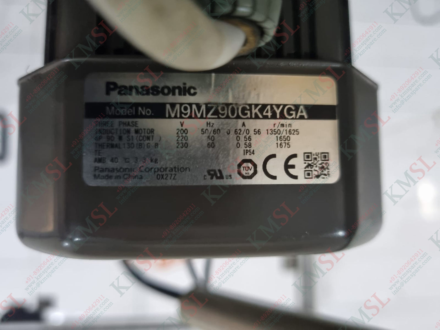 M9MZ90GK4YGA Panasonic AC Induction Motor | KMSPARE LINK PVT LTD