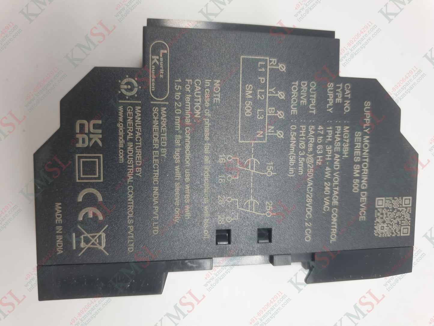 GIC Voltage Monitoring Relay, MG73BH GIC