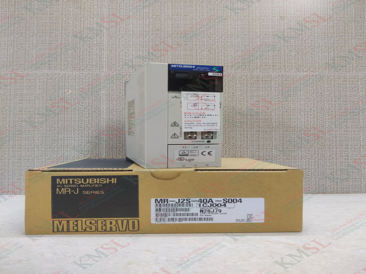 MITSUBISHI MR-J2S-40A-S004 AC Servo Amplifier | Industrial Servo Drive | KMSPARE