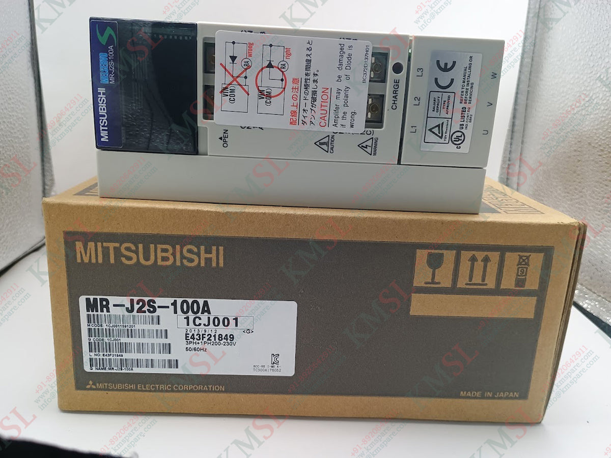 MR-J2S-100A MITSUBISHI Servo Drive | KMSPARE LINK PVT LTD