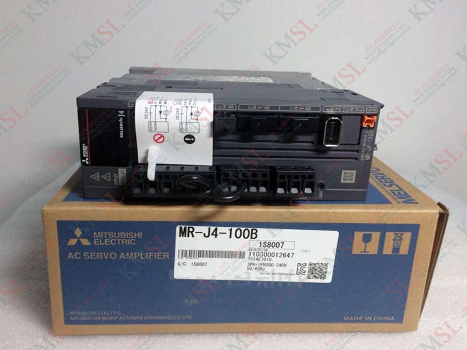 MR-J4-100B Mitsubishi Servo Drive | MELSERVO-J4 AC Servo Amplifier – KMSPARE