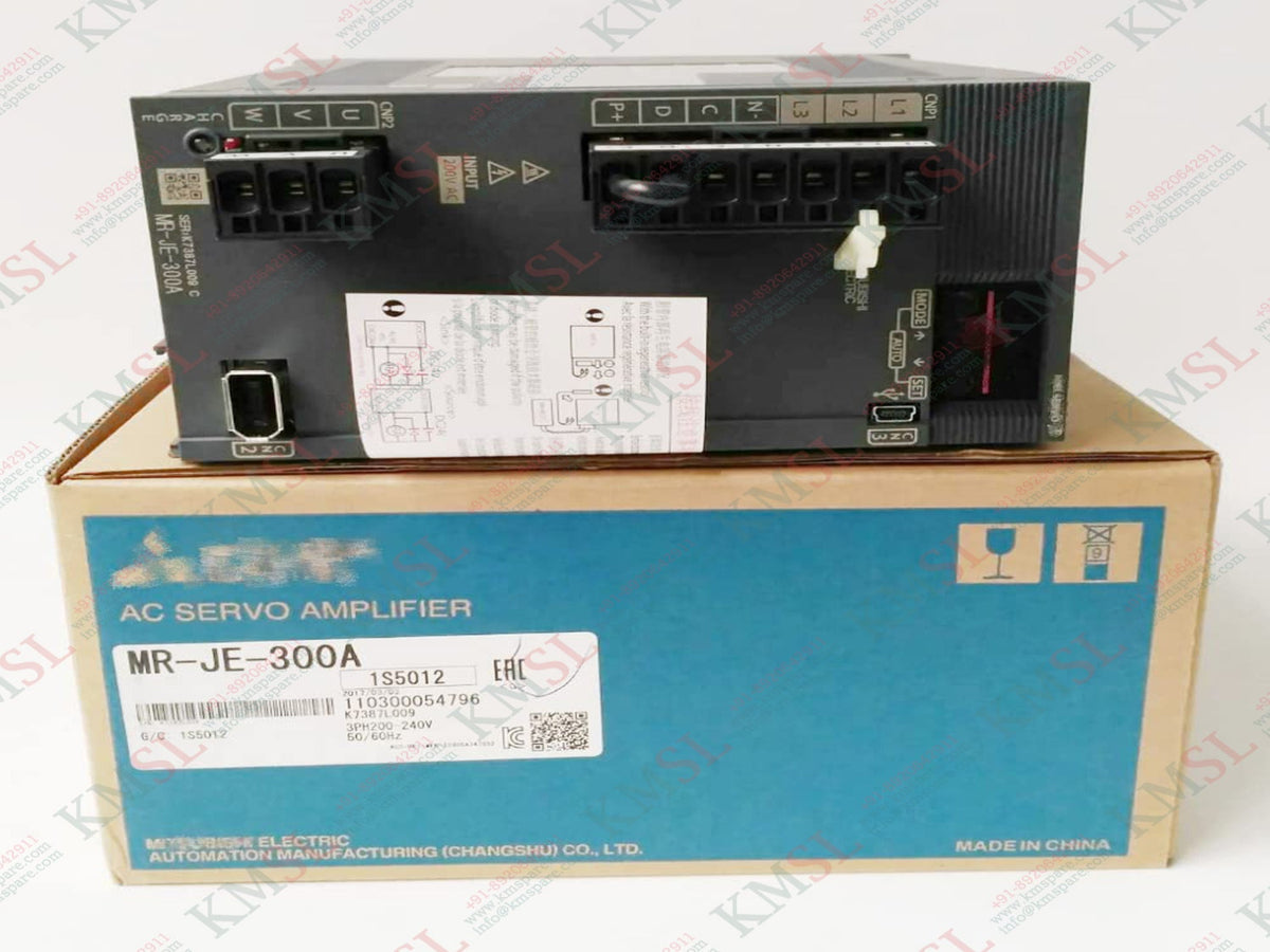 MR-JE-300A MITSUBISHI Servo Drive | KMSPARE LINK PVT LTD