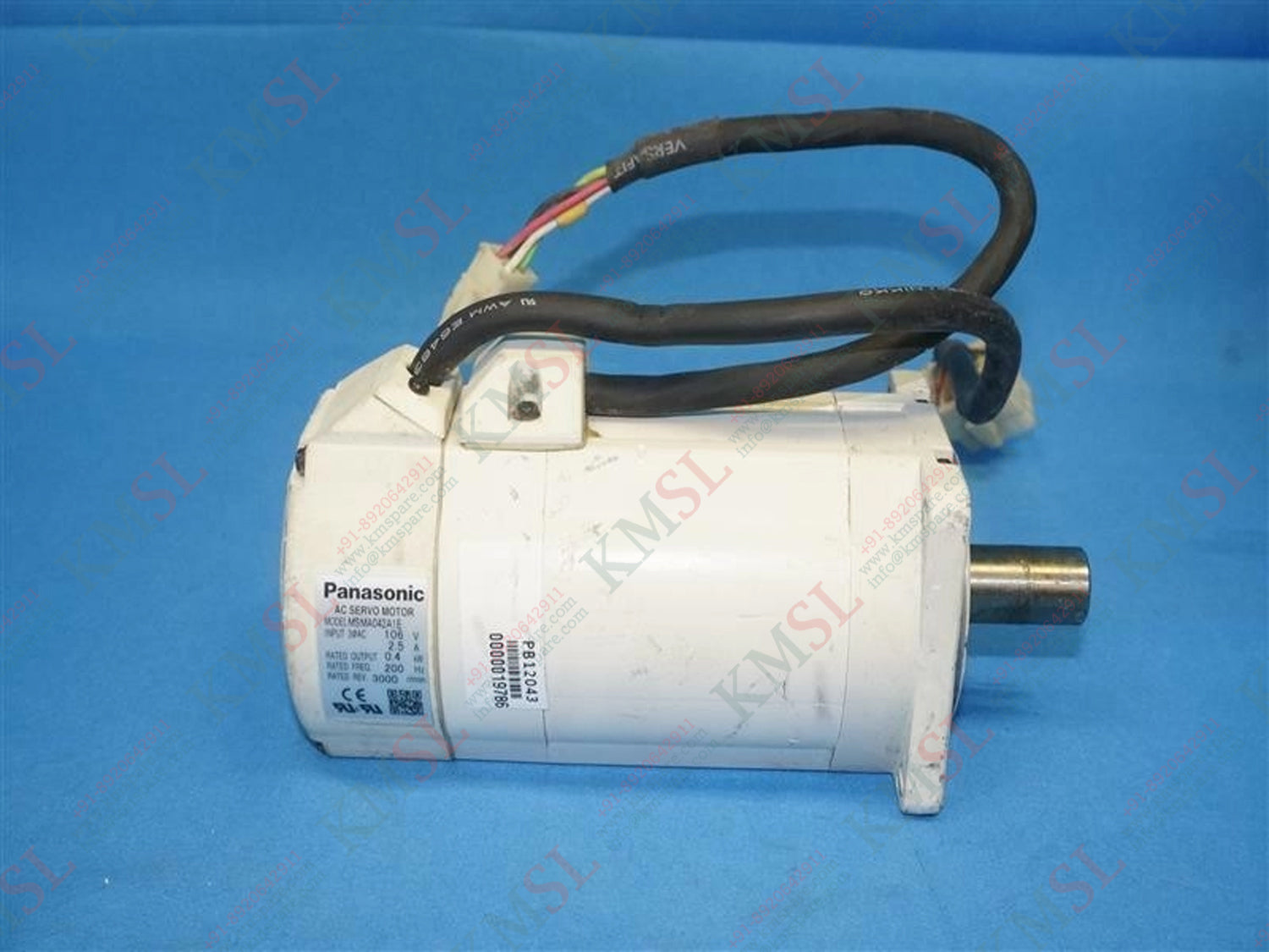 MSMA042A1E Panasonic AC Servo Motor | KMSPARE LINK PVT LTD