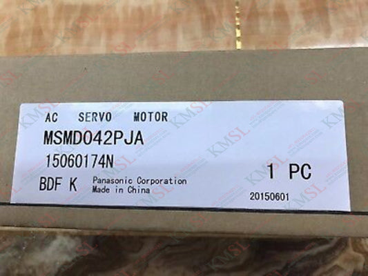 MSMD042PJA Panasonic AC Servo Motor | High-Performance Industrial Motor - KMSPARE