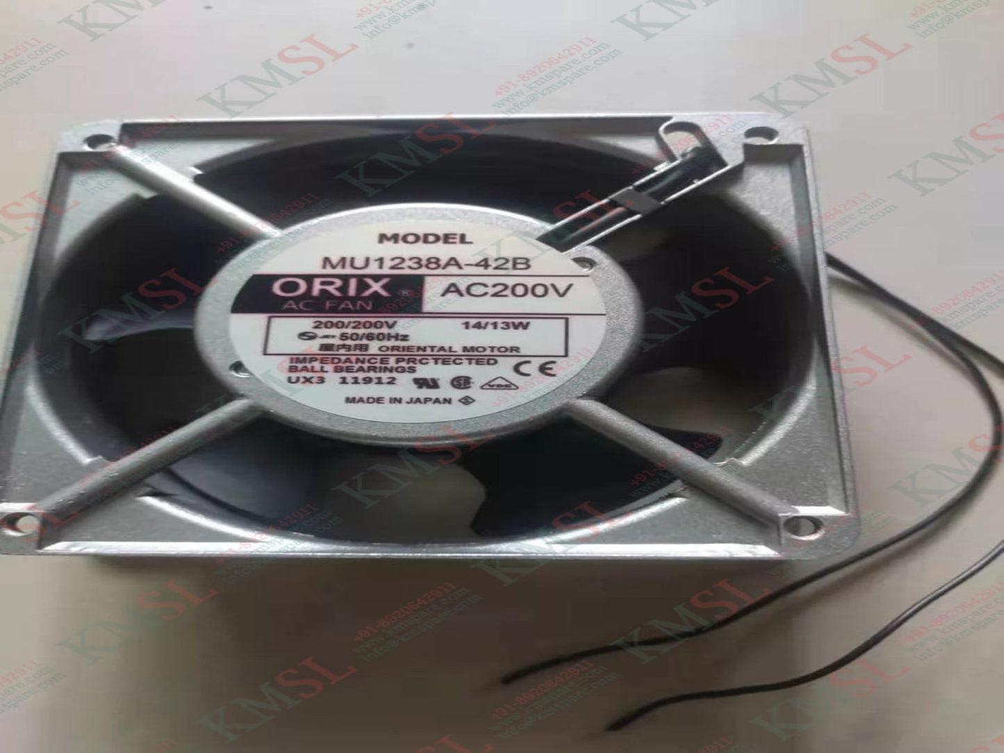 MU1238A-42B ORIX Air Cooling Fan | KMSPARE LINK PVT LTD