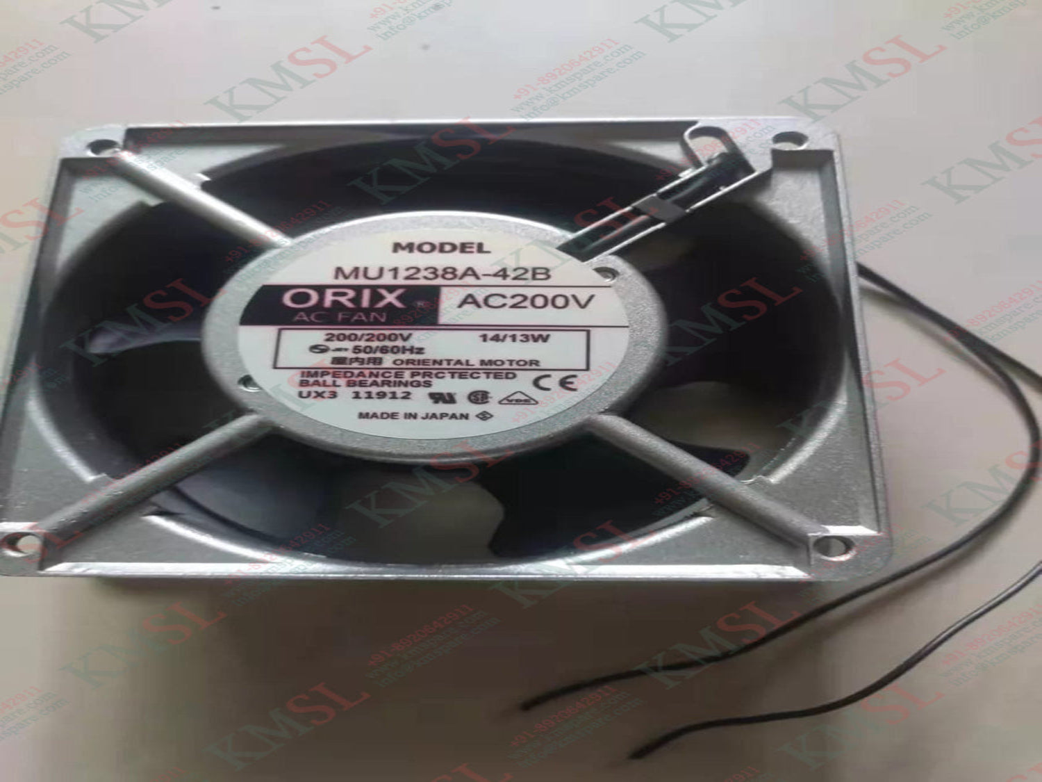 MU1238A-42B ORIX Air Cooling Fan | KMSPARE LINK PVT LTD