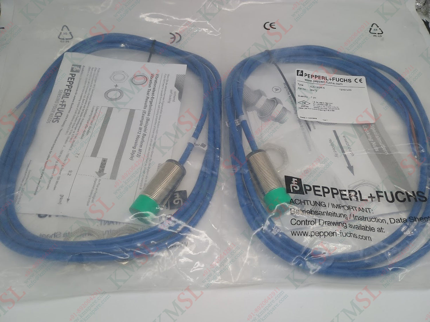 NJ8-18GM-N P&F Inductive Sensor | Industrial Proximity Sensor – KMSPARE