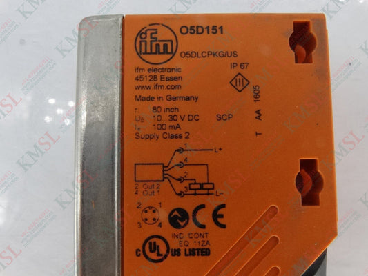 IFM Photoelectric Distance Sensor, O5D101 IFM
