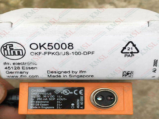 IFM Fiber Optic Amplifier, OK5008 IFM
