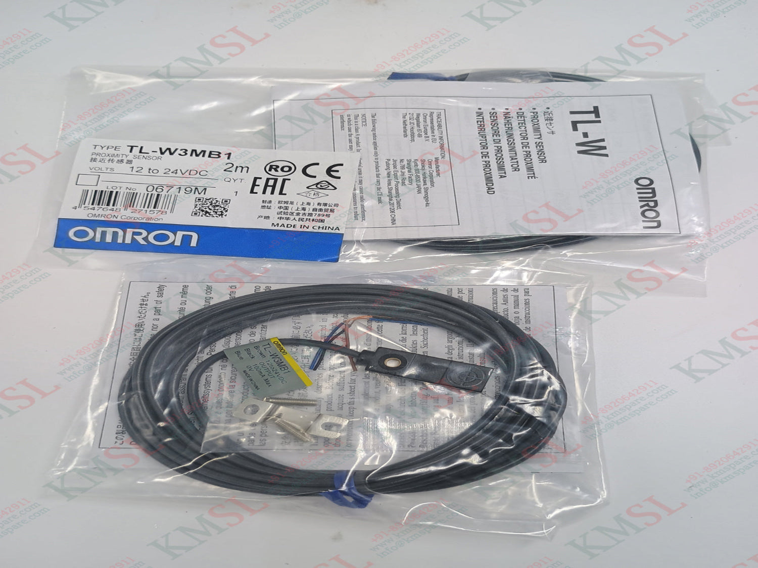 Omron TL-W3MB1 Proximity Sensor | Industrial Automation Sensor | KMSPARE