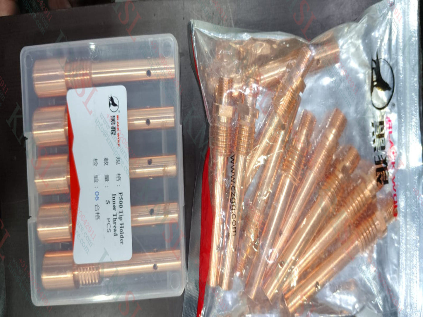 P500 Black Wolf Welding Tip Holder | KMSPARE LINK PVT LTD