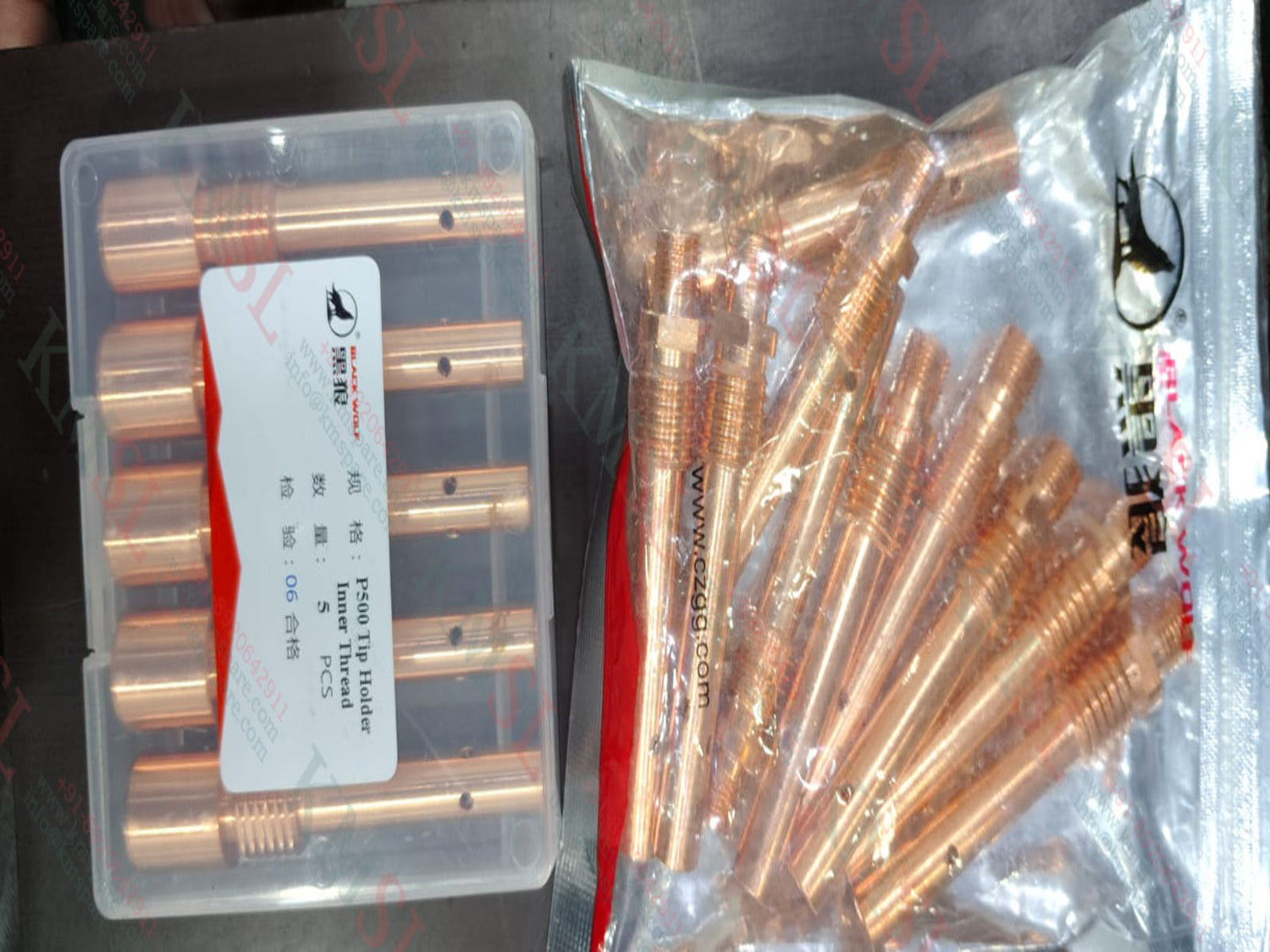 P500 Black Wolf Welding Tip Holder | KMSPARE LINK PVT LTD