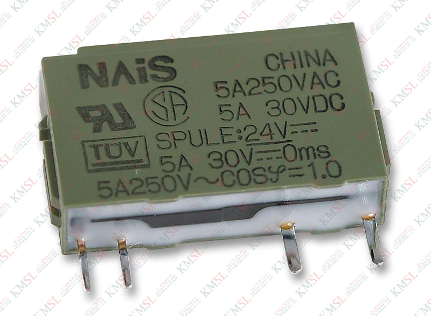 PA1A-24V 24V DC Relay – High-Quality Industrial Relay | KMSPARE