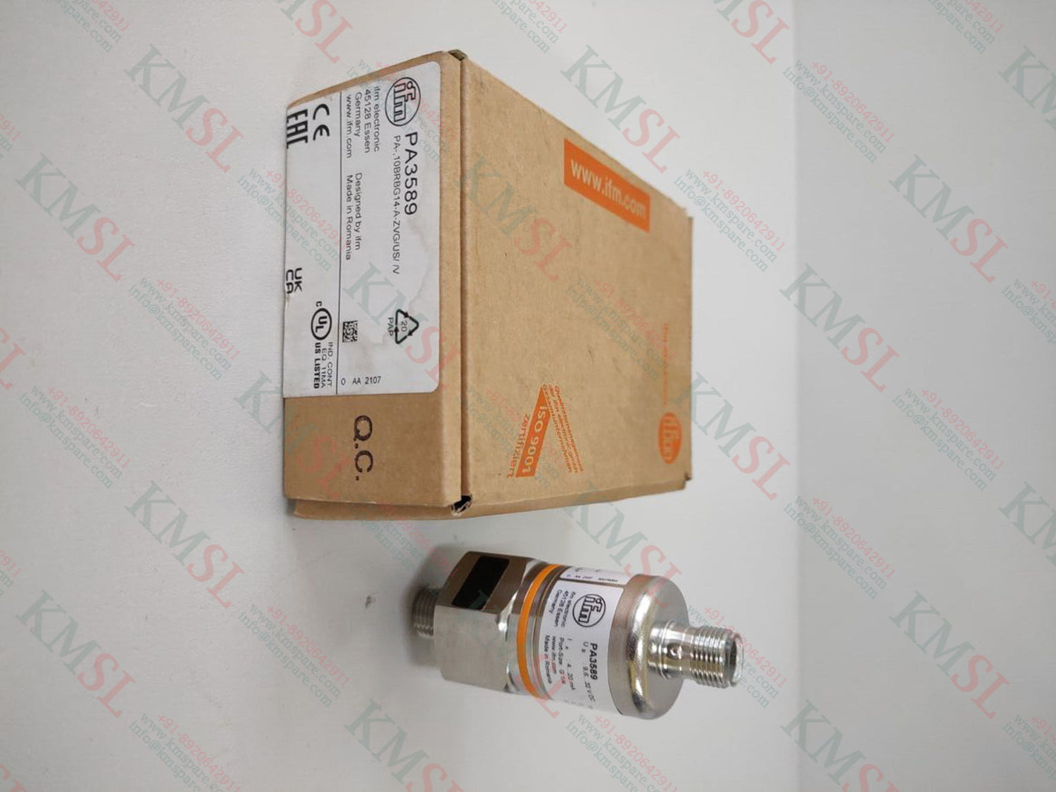 PA3589 IFM Pressure Transmitter | Industrial Pressure Sensor – KMSPARE