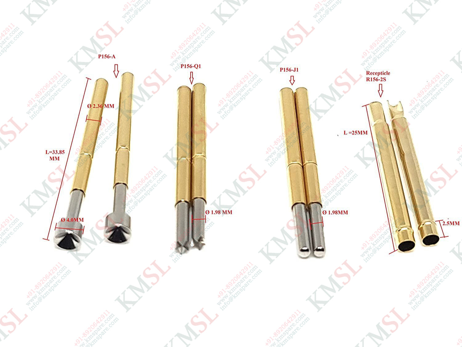 PCB Testing Pogo Pins | Spring Test Probes | KMSPARE