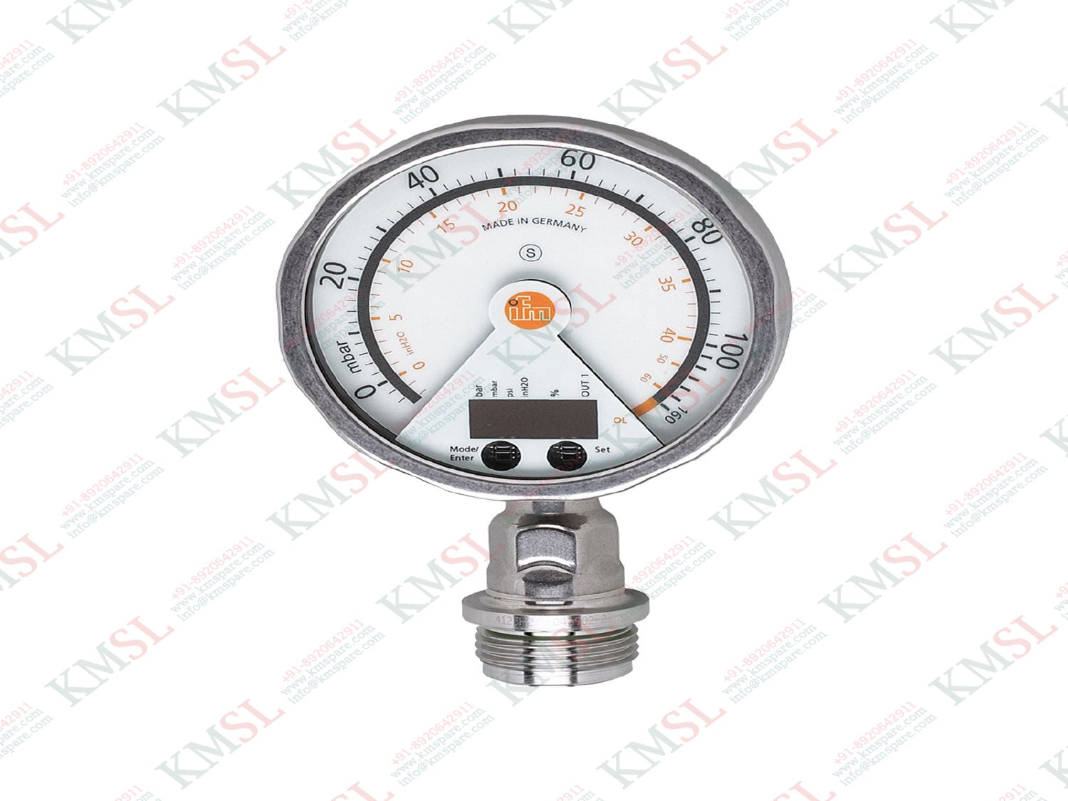 IFM Flush Pressure Sensor, PG2789 IFM