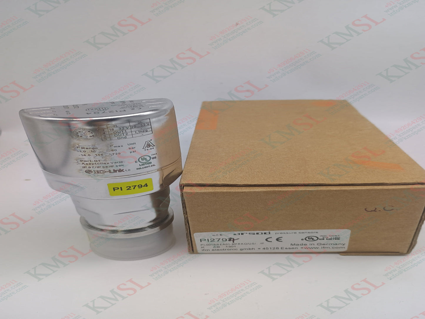 PI2794 IFM Pressure Sensor | Industrial Pressure Monitoring | KMSPARE