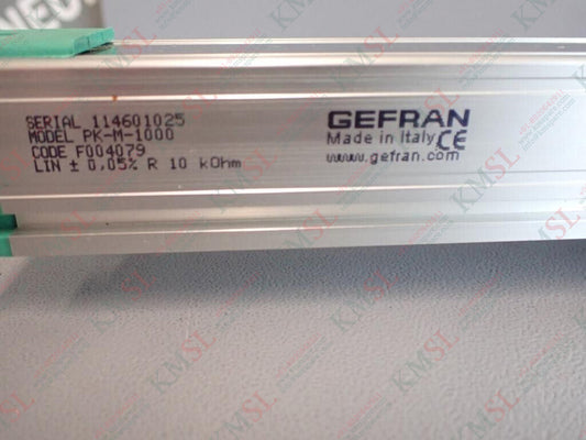 PK-M-1000 Gefran Linear Transducer | Industrial Automation Sensor – KMSPARE
