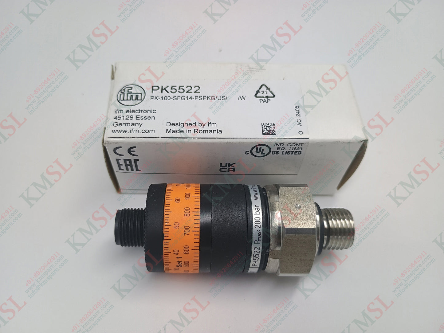 PK5522 IFM Pressure Switch | Industrial Pressure Sensor – KMSPARE