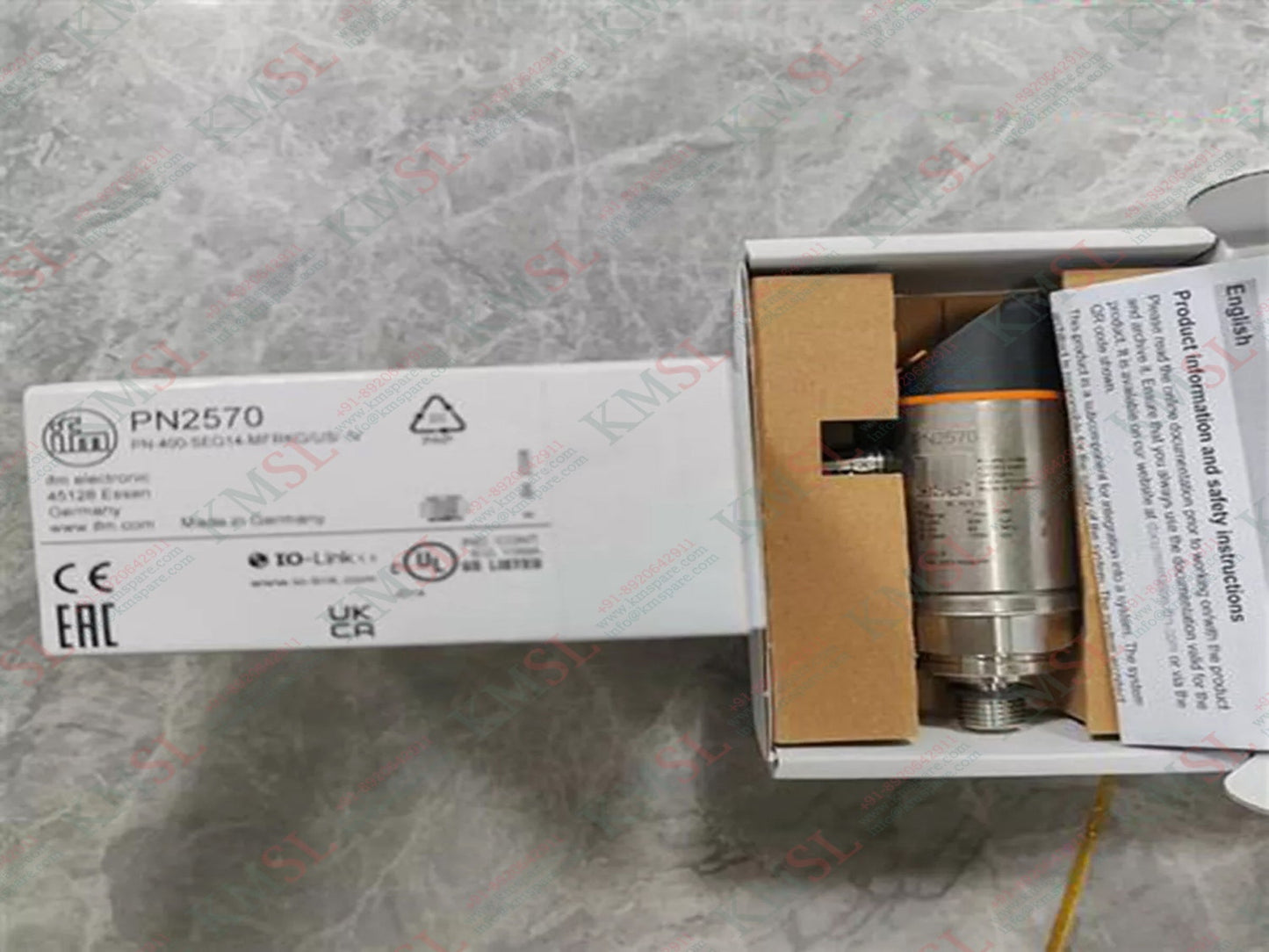 PN2570 IFM Pressure Sensor – Industrial Pressure Measurement | KMSPARE