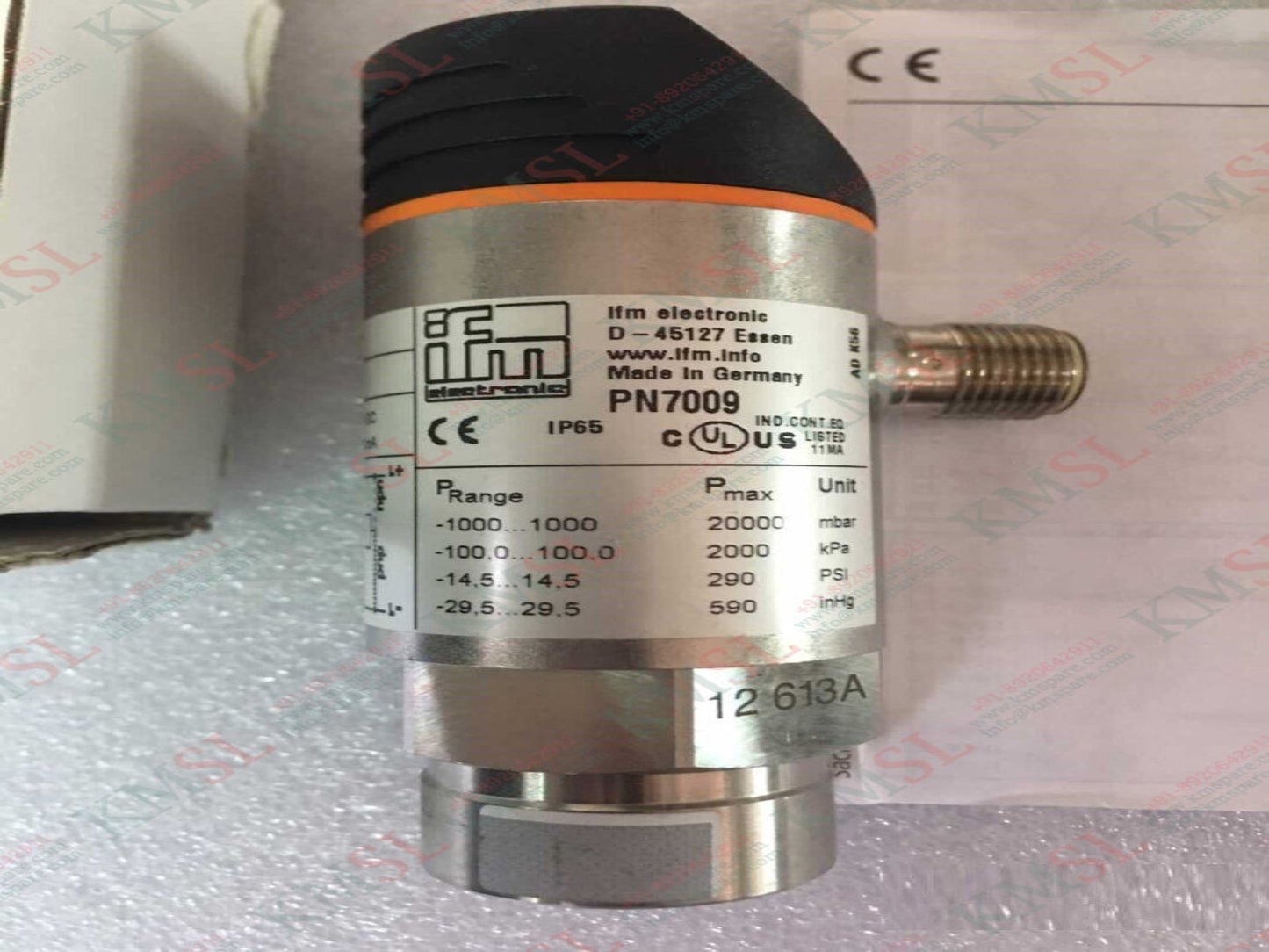 PN7009 IFM Pressure Sensor | Industrial Pressure Monitoring | KMSPARE