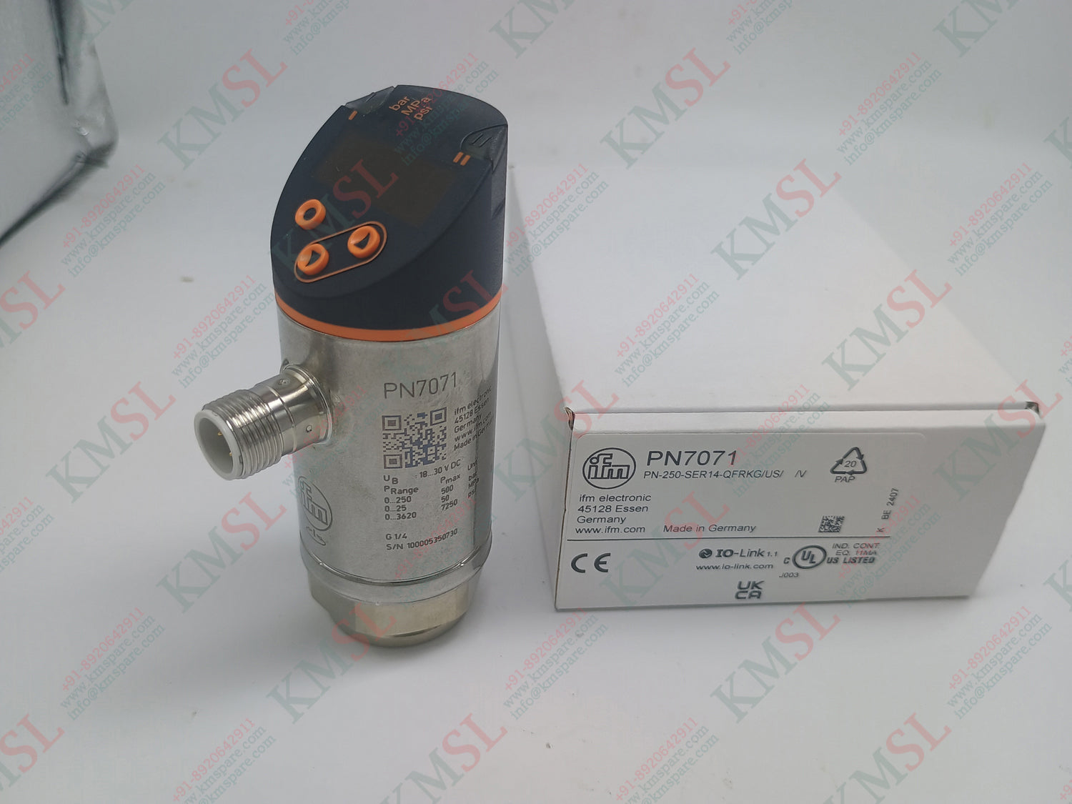 IFM Pressure Sensor, PN7071 IFM