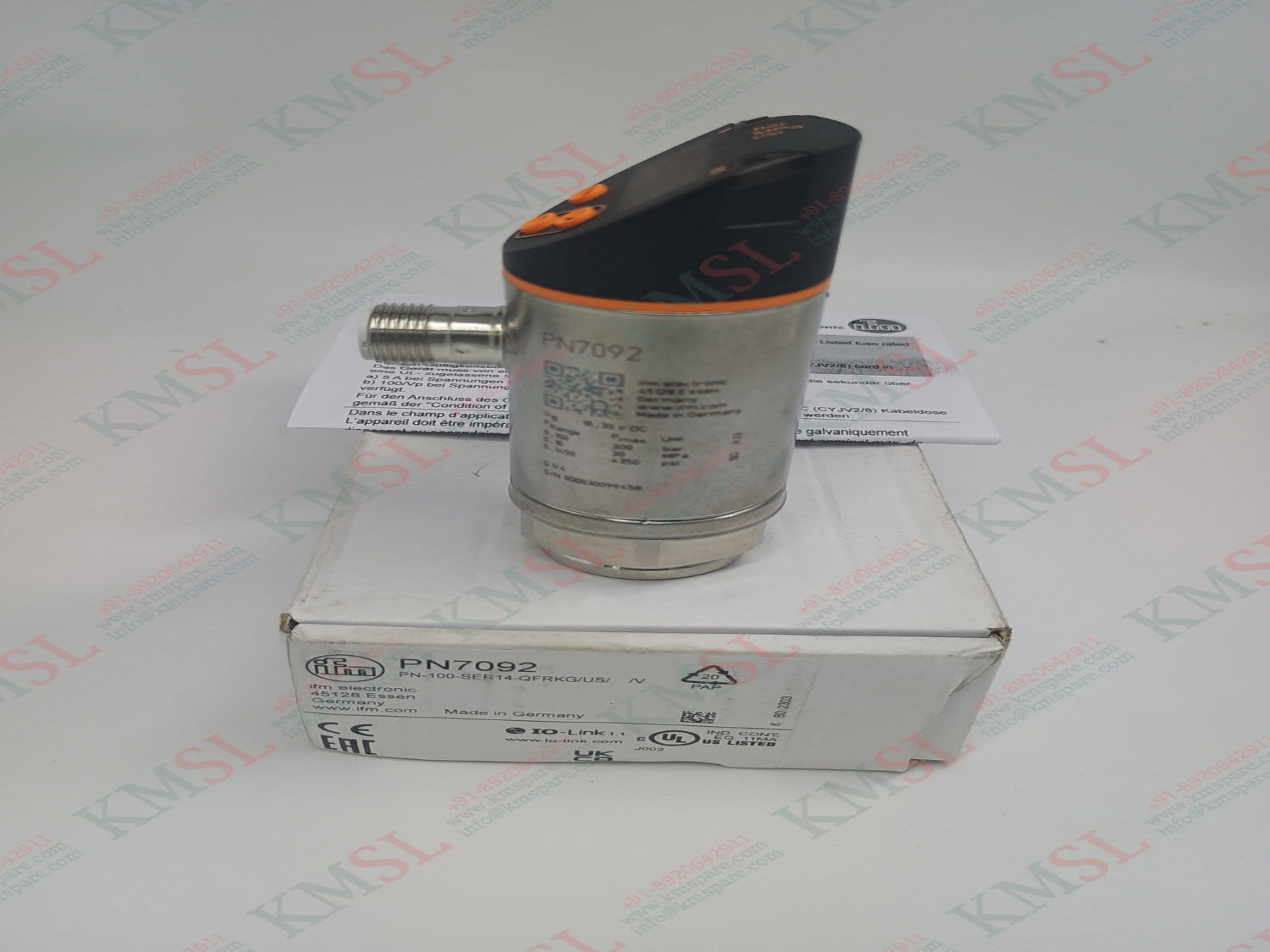 PN7092 IFM Pressure Sensor | Industrial Pressure Sensor – KMSPARE