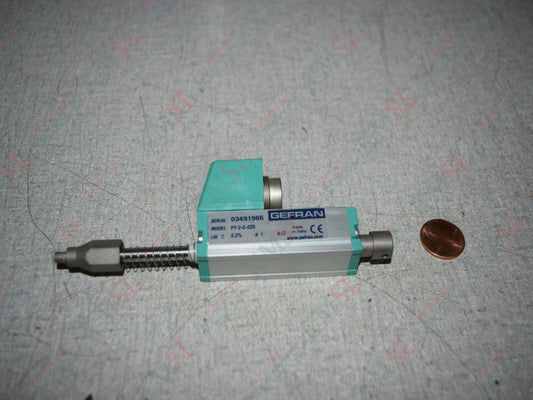 Gefran Linear Transducer, PY-2-C-025 GEFRAN