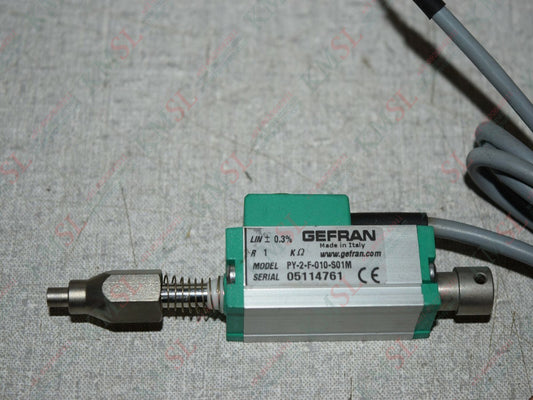 Gefran Linear Transducer, PY-2-F-010 GEFRAN