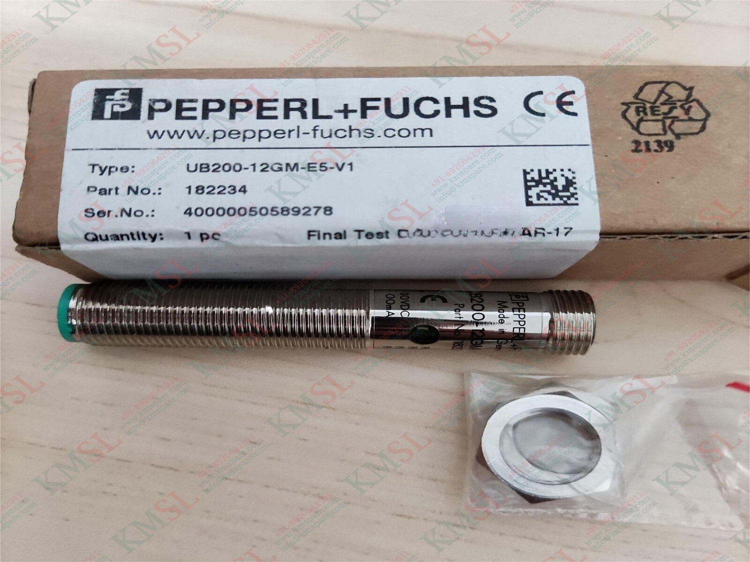 P&F UB200-12GM-U-V1 Ultrasonic Sensor | Industrial Distance Sensor | KMSPARE