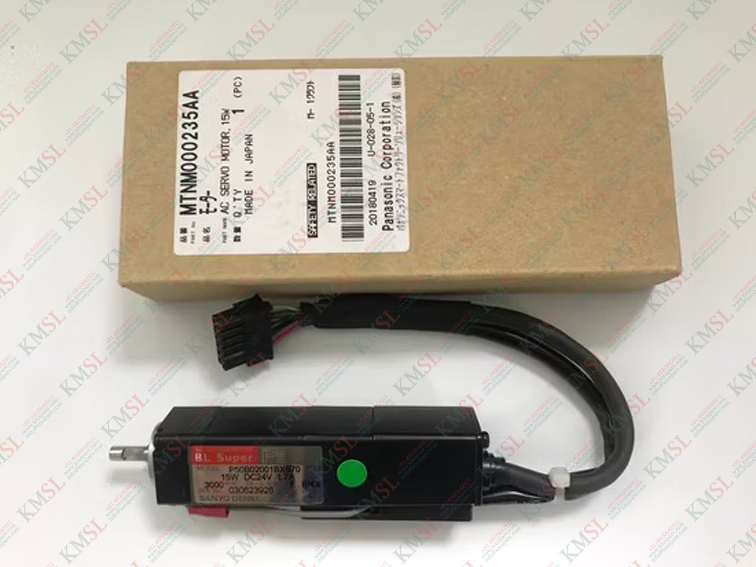 Panasonic 15W AC Servo Motor | Compact Precision Automation Motor
