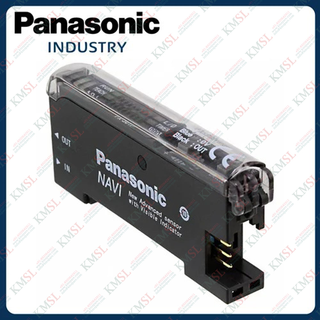 Panasonic Digital Fiber Sensor | High-Precision Fiber Amplifier | KMSPARE