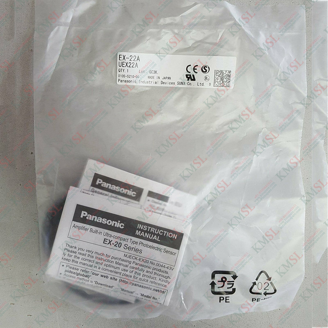 Panasonic EX-22A Photoelectric Sensor – Reliable Industrial Automation Sensor | KMSPARE