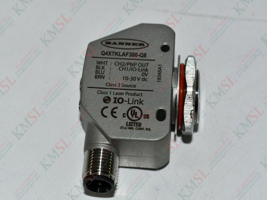 Banner Photoelectric Sensor, Q4XTKLAF300-Q8 BANNER