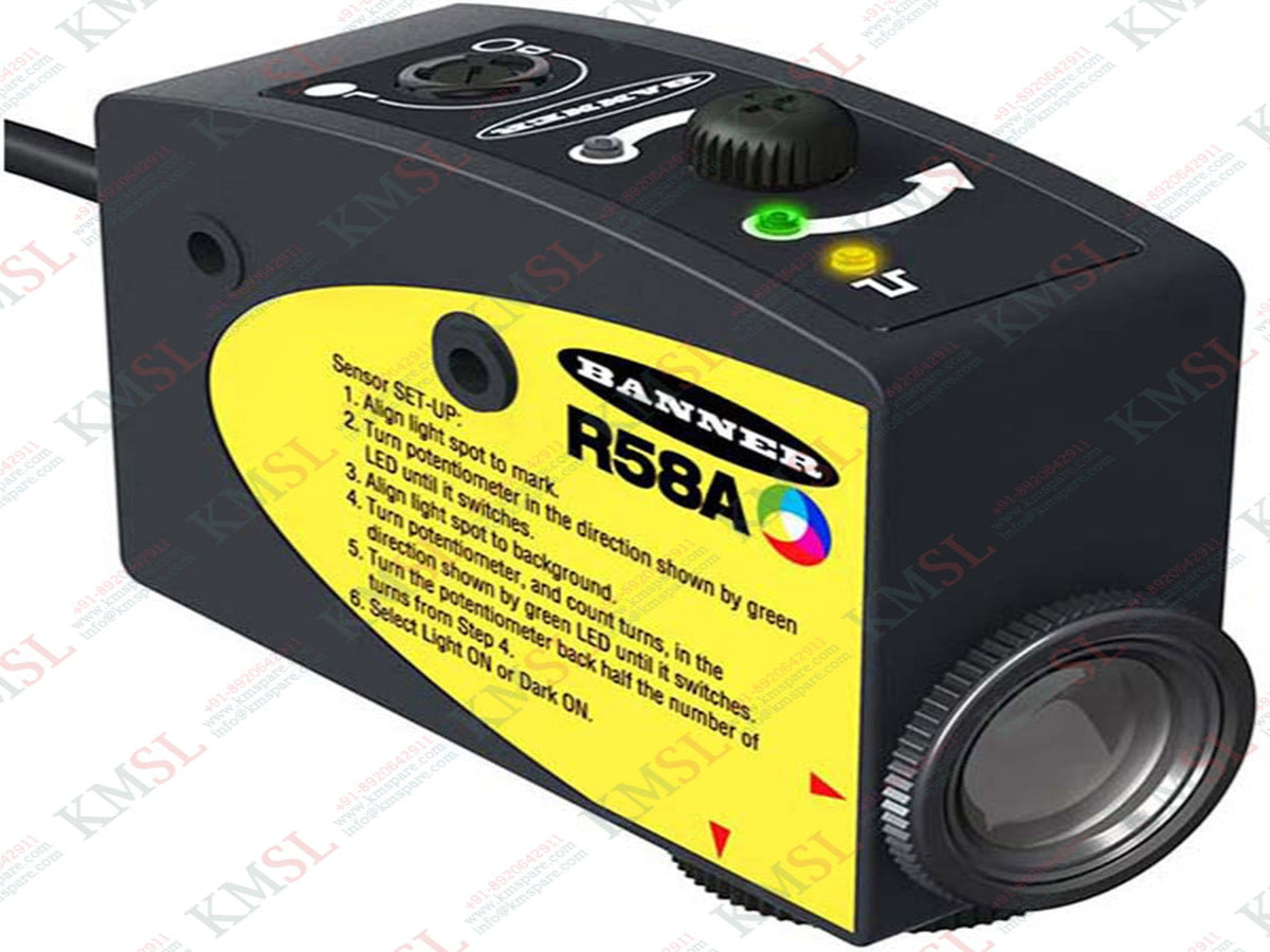 Banner Sensor R58 Banner Registration Mark Sensors – KMSpare Link Pvt. Ltd. - Complete ...