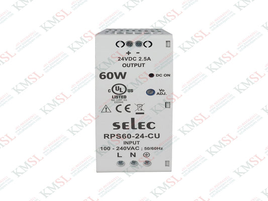 RPS60-15-CU Selec, Selec Din Rail Power Supplies