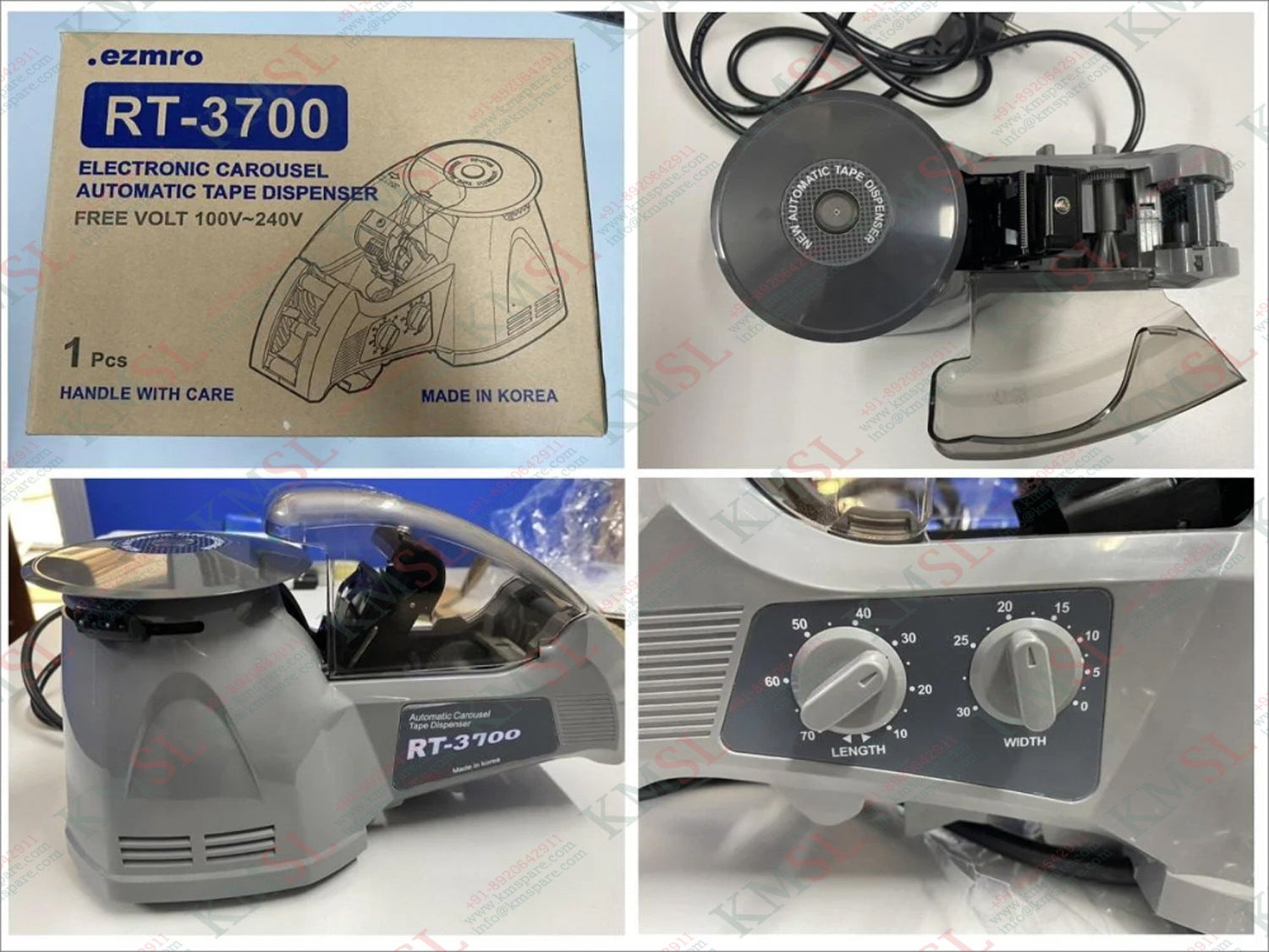 RT-3700 Automatic Tape Dispenser – Efficient Industrial Packaging | KMSPARE