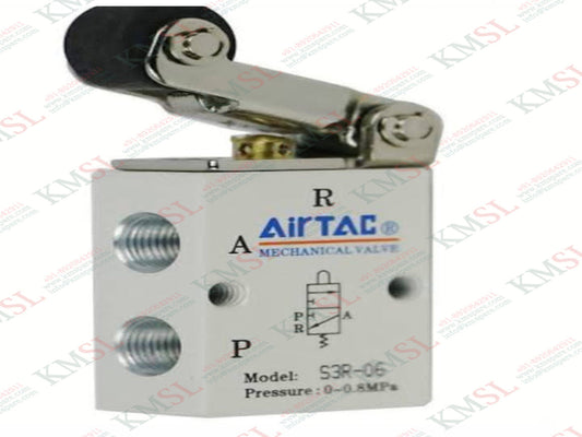 S3R-06 Airtac Mechanical Valve – Reliable Pneumatic Control Valve | KMSPARE