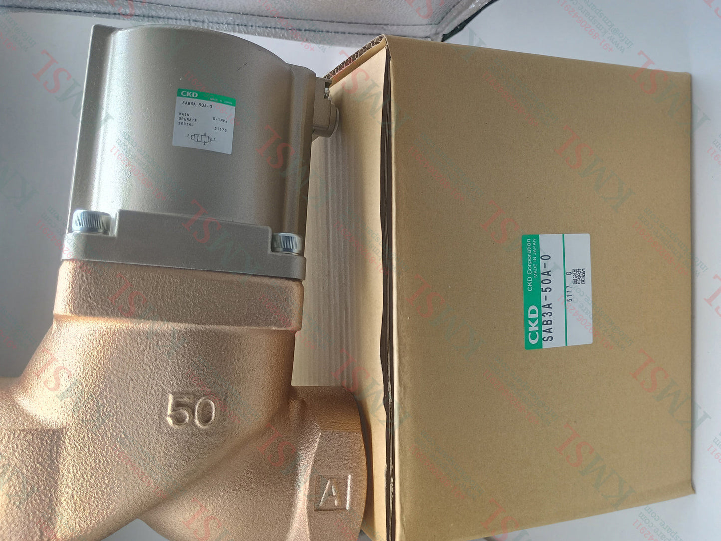 CKD Cylinder Valve, SAB3A-50A-0 CKD