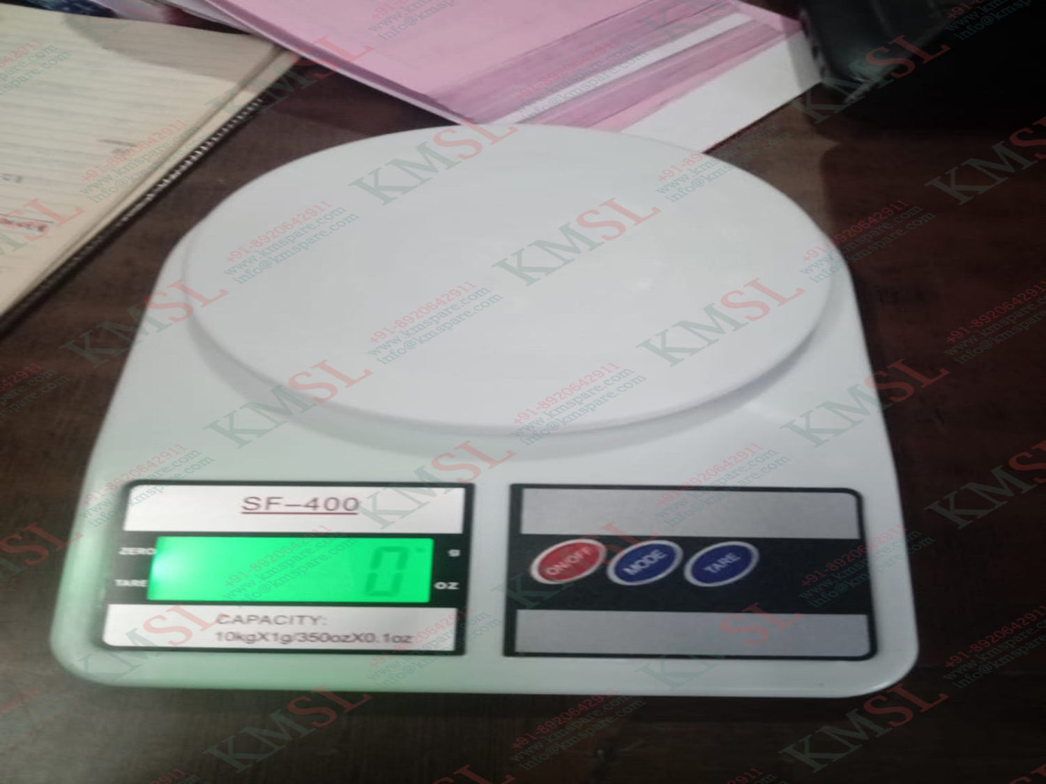 SF-400 Digital Kitchen Scale - Accurate & Compact Kitchen Weighing | KMSPARE