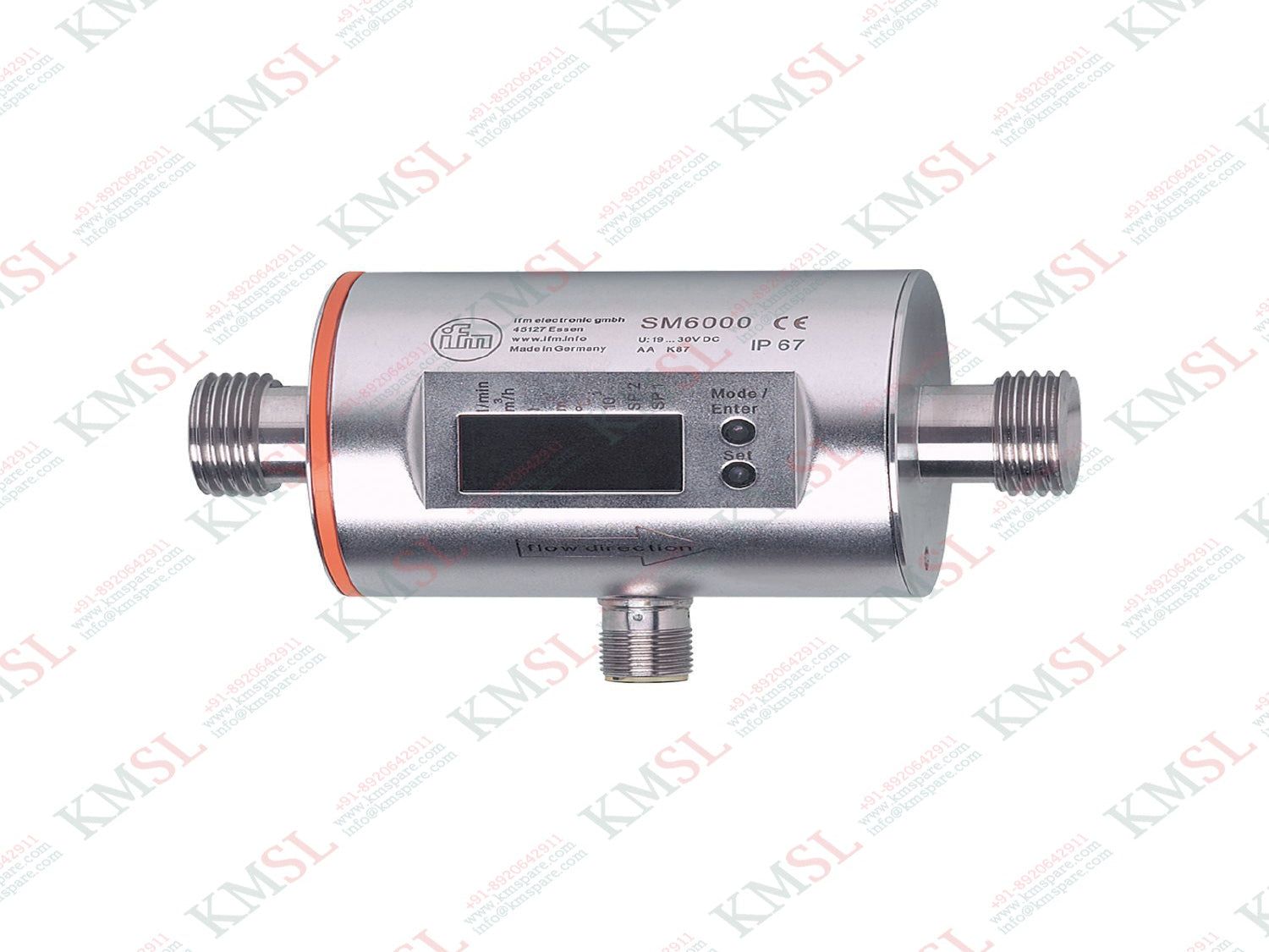 SM6000 IFM Magnetic Flow Meter – Industrial Fluid Flow Sensor | KMSPARE