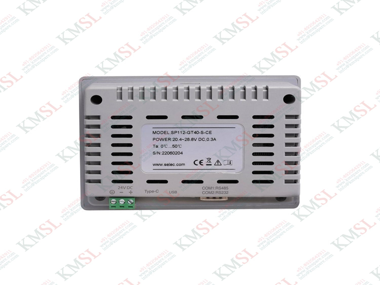 Selec HMI, SP112-GT40-S-CE Selec