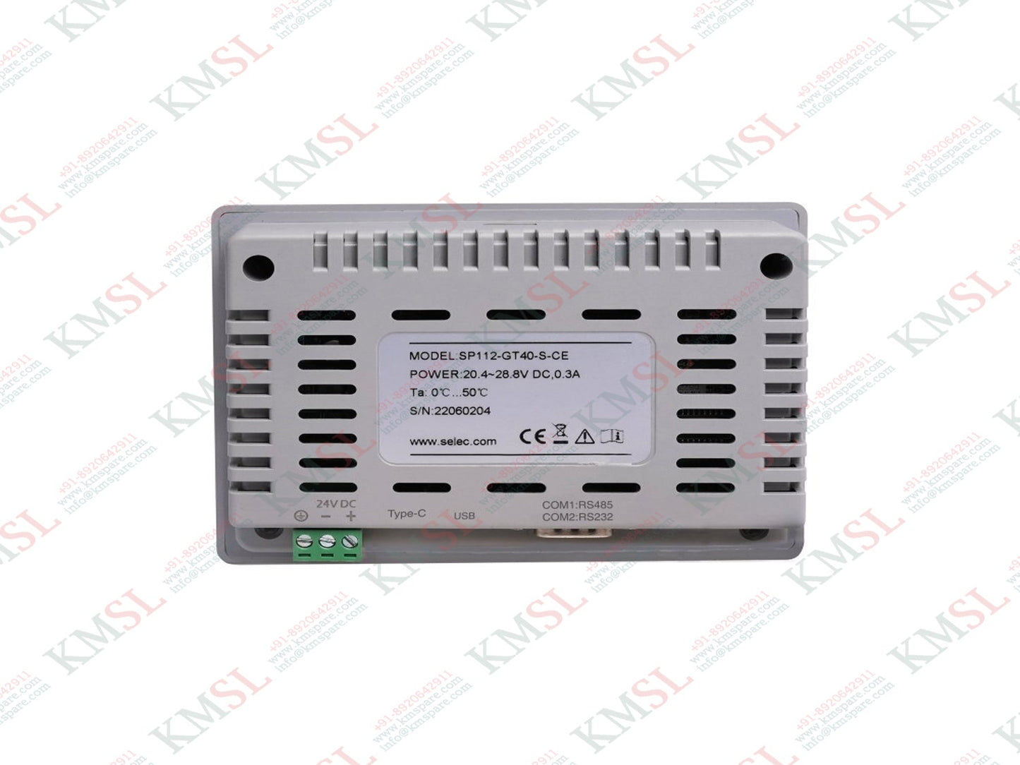 SP112-GT40-S-CE SELEC HMI – Touch Screen Operator Panel | KMSPARE